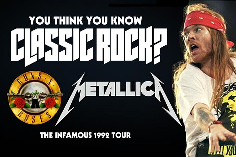 You Think You Know About the 1992 Guns N’ Roses and Metallica Tour?