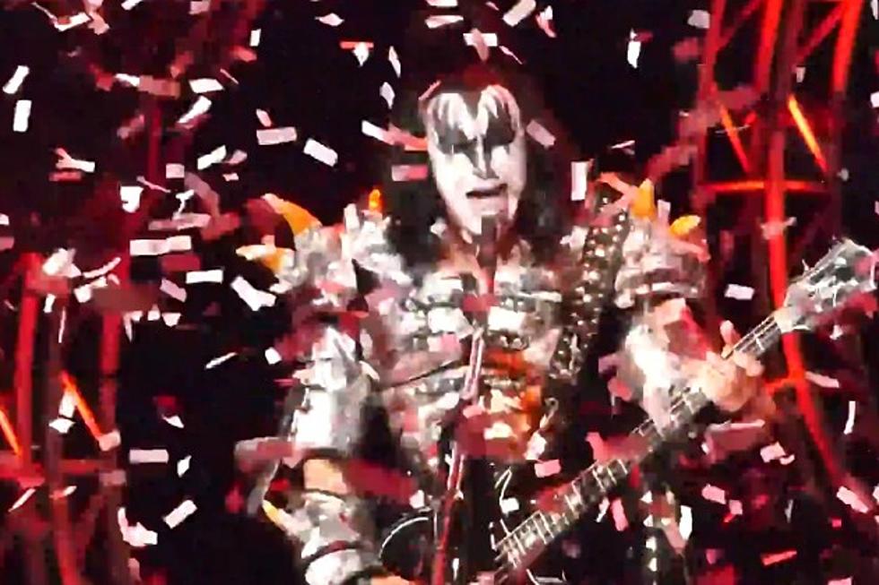 Kiss Sued by Security Guard Claiming Confetti Injury