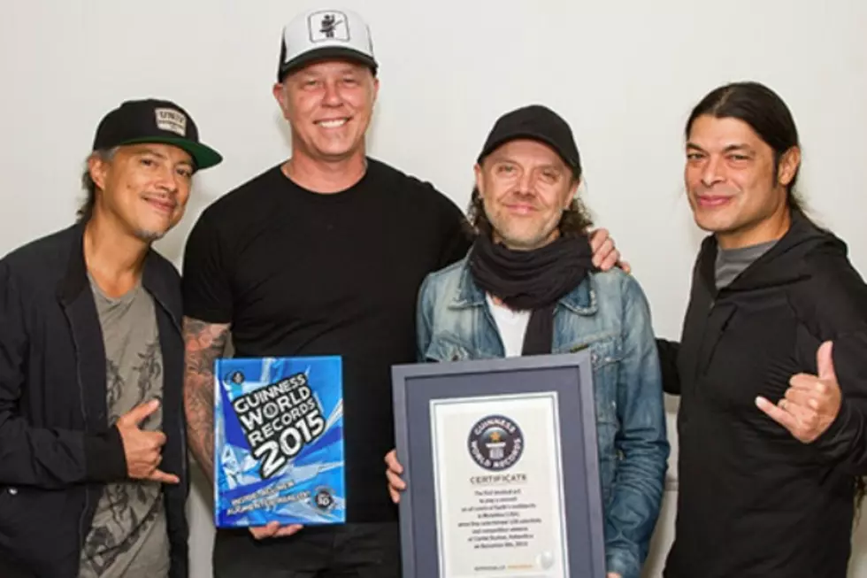 Metallica Enter the Guinness Book of World Records