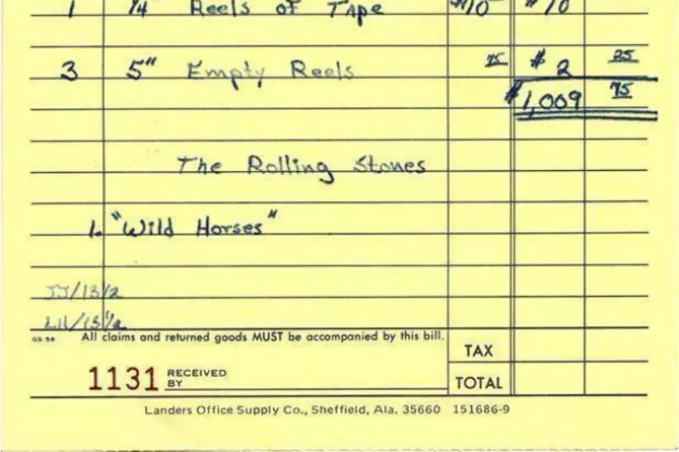 See the Rolling Stones’ Studio Receipt for ‘Wild Horses’ and ‘Brown Sugar’