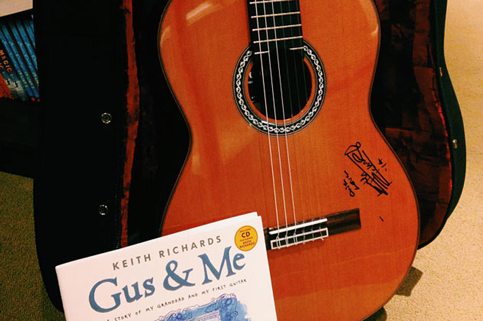 Win a Keith Richards Signed Guitar and a Copy of His Book ‘Gus & Me’