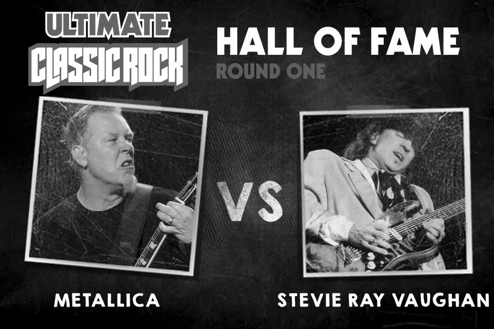 Metallica Vs. Stevie Ray Vaughan - Ultimate Classic Rock Hall of Fame, Round One