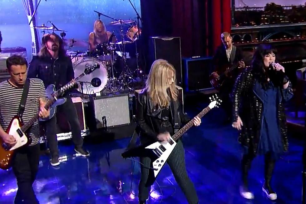 Heart Join Foo Fighters for &#8216;Kick It Out&#8217; on &#8216;Letterman&#8217;