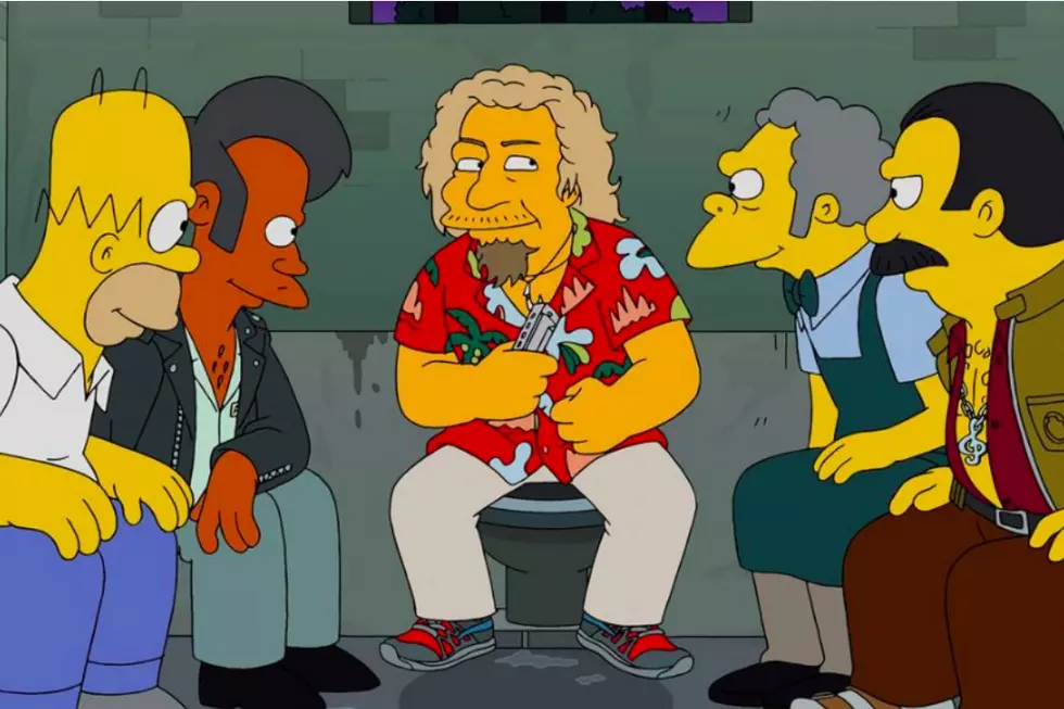 See Sammy Hagar's 'Simpsons' Alter Ego