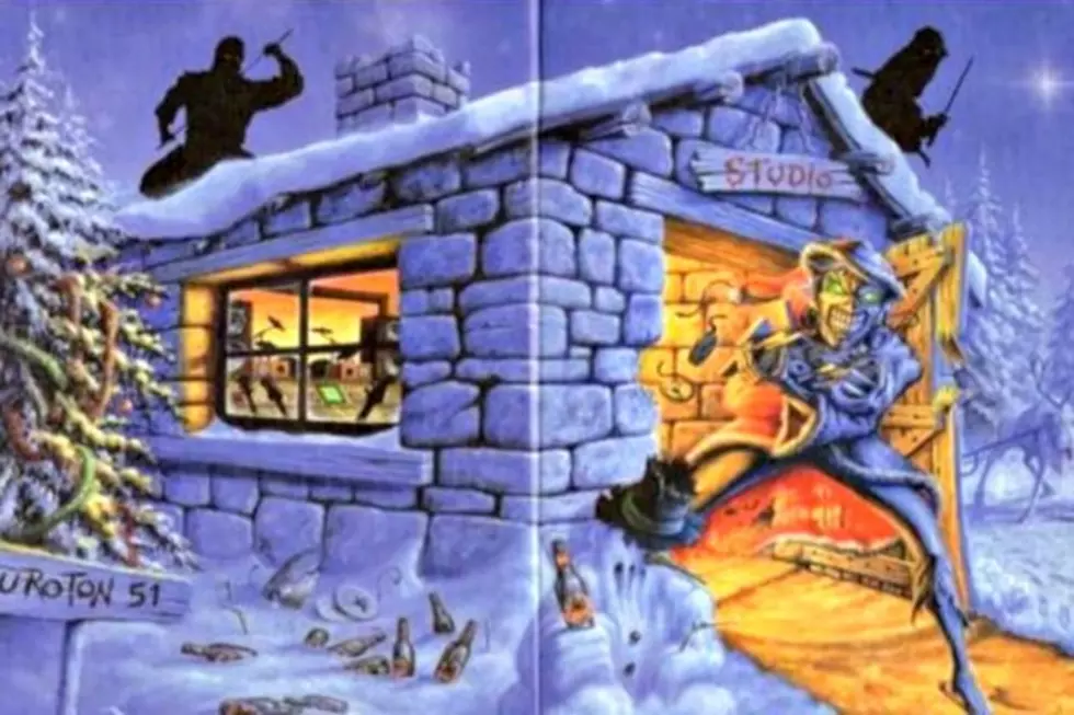 Iron Maiden Tease 2015 Plans With Fan Club Christmas Card