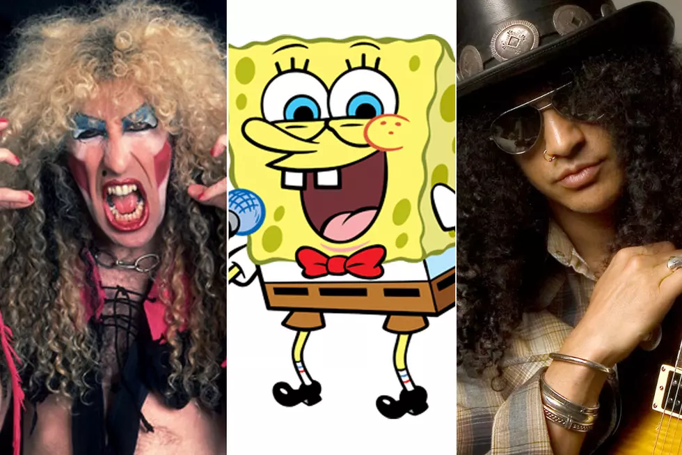 Slash and Twisted Sister Turn Up in ‘SpongeBob’ Movie Ads