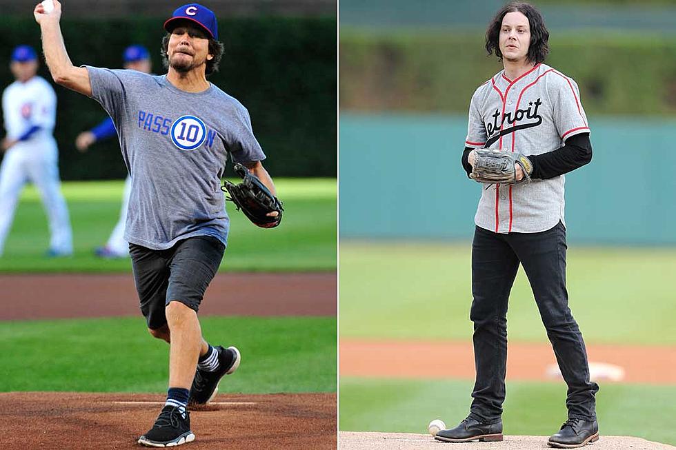 Eddie Vedder and Jack White to Appear on Topps Baseball Cards