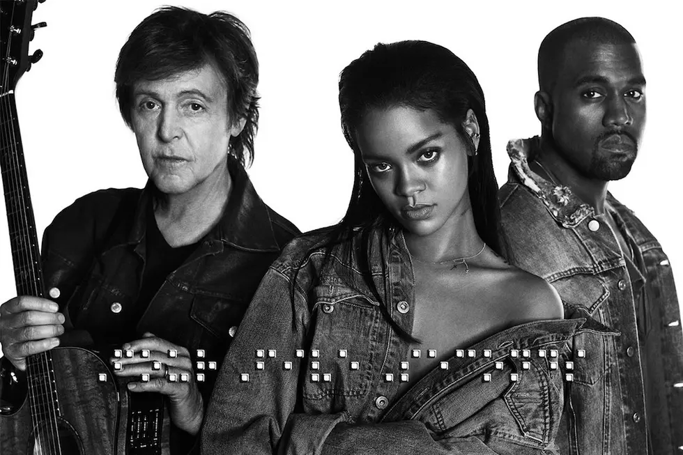Paul McCartney, Rihanna and Kanye West to Perform ‘FourFiveSeconds’ at Grammys