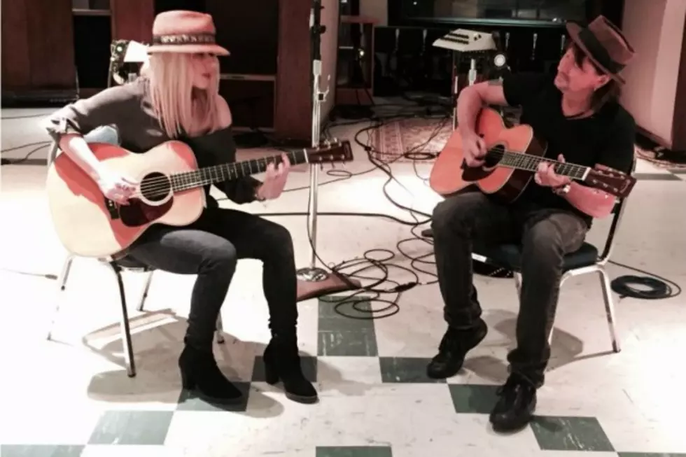 Richie Sambora Posts Photos From Studio Sessions With Orianthi