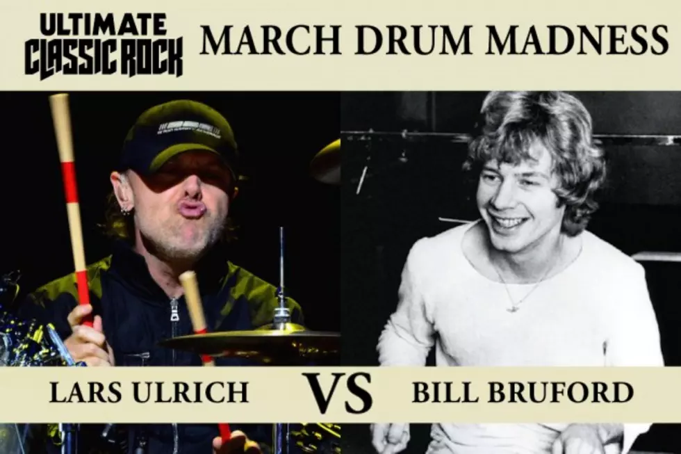 Lars Ulrich Vs. Bill Bruford: March Drum Madness