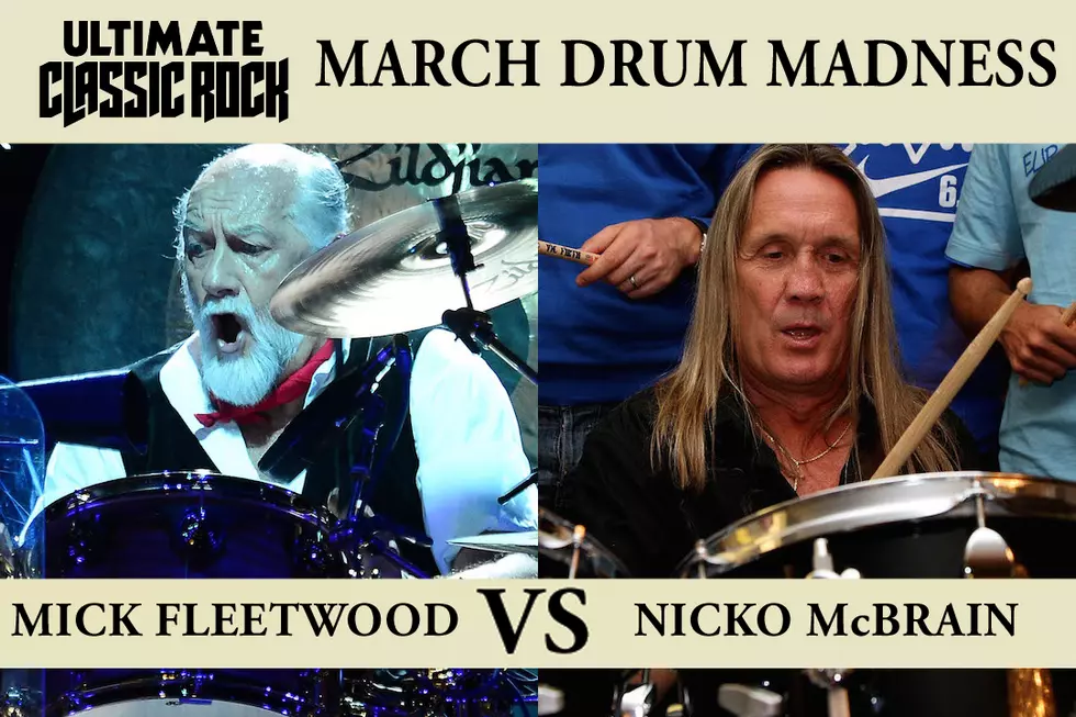 Mick Fleetwood Vs. Nicko McBrain: March Drum Madness