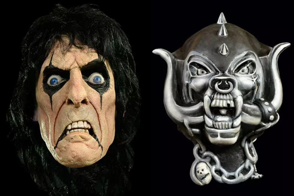 Alice Cooper and Motorhead Masks Help You Plan Ahead for Halloween