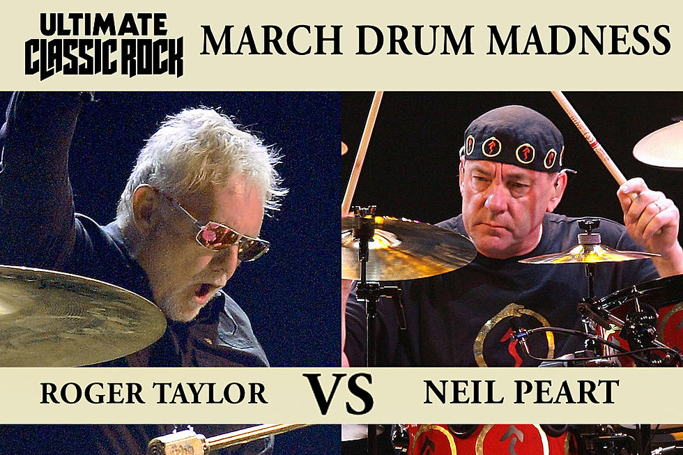 March Drum Madness: Roger Taylor vs. Neil Peart