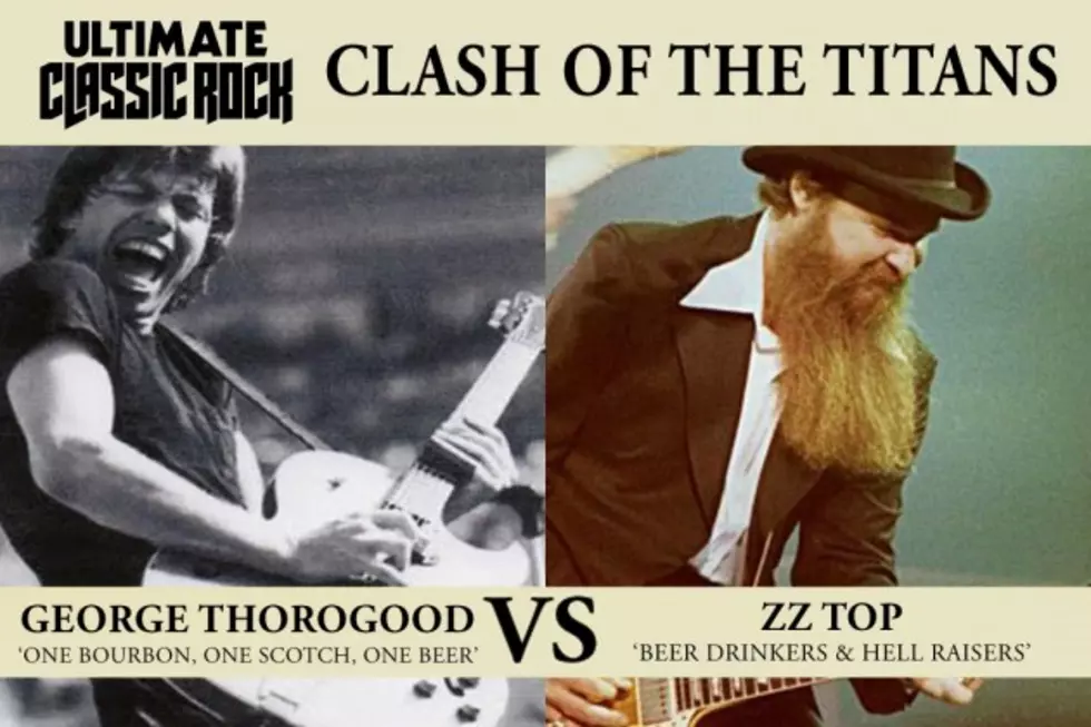 Clash of the Titans: George Thorogood&#8217;s &#8216;One Bourbon, One Scotch, One Beer&#8217; vs. ZZ Top&#8217;s &#8216;Beers Drinkers and Hell Raisers&#8217;