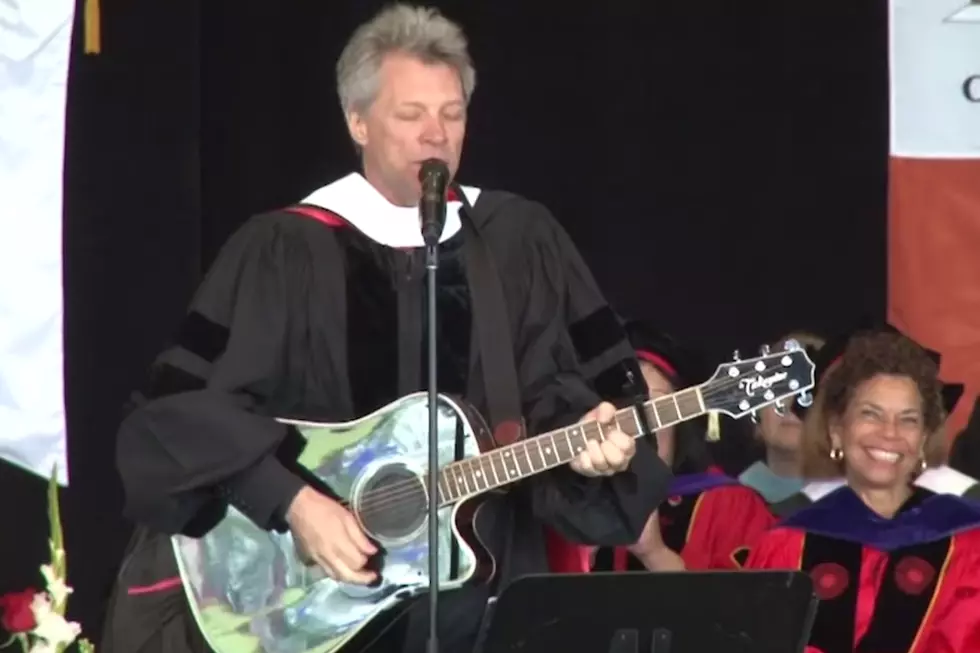 Watch Jon Bon Jovi Serenade Graduates With a New Song