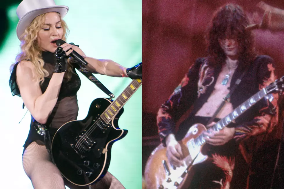 Watch Madonna Play Led Zeppelin’s ‘Whole Lotta Love’