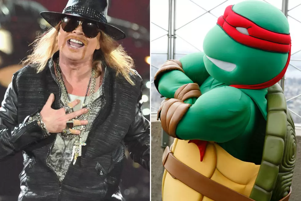 Was Axl Rose Late to a Guns N' Roses Gig Because of Ninja Turtles?