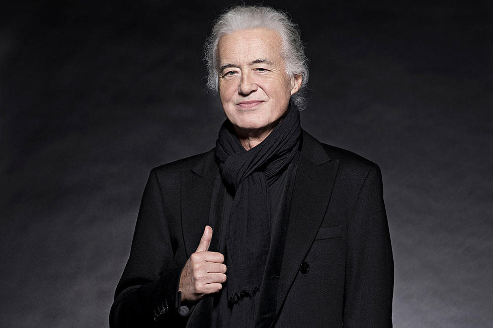 Jimmy Page Flies Solo