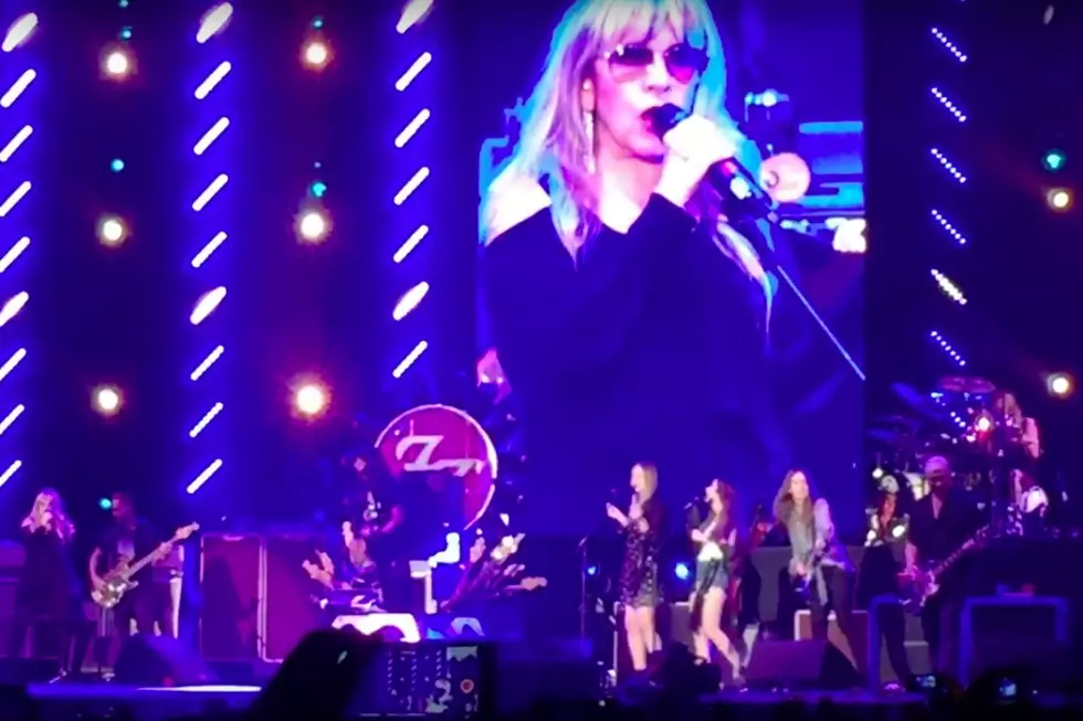 Watch Stevie Nicks Sing 'Stop Draggin' My Heart Around' With Foo Fighters and Haim