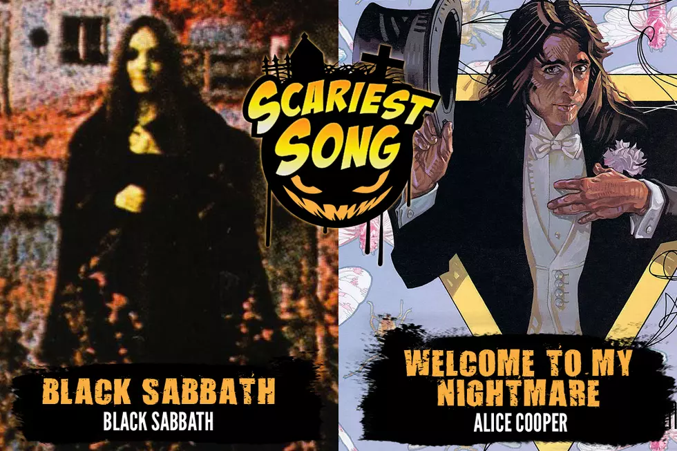 Black Sabbath, 'Black Sabbath' vs. Alice Cooper, 'Welcome to My Nightmare': Rock's Scariest Song Battle