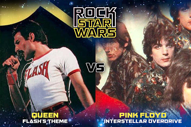Queen, &#8216;Flash&#8217;s Theme&#8217; vs. Pink Floyd, &#8216;Interstellar Overdrive': Rock Star Wars