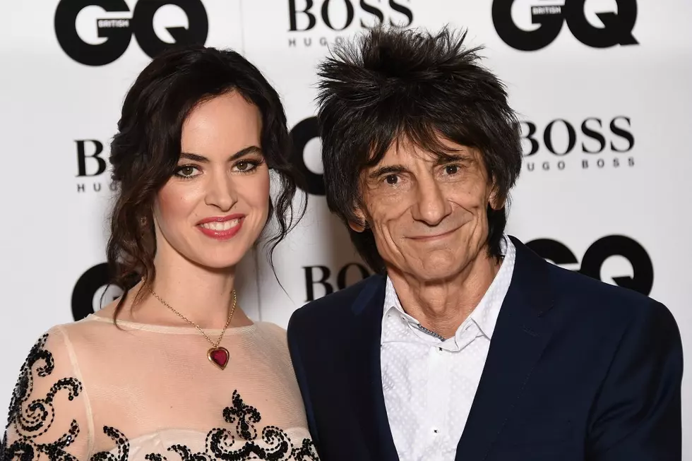 Ron Wood and Wife Sally Humphreys Announce They're Expecting Twins