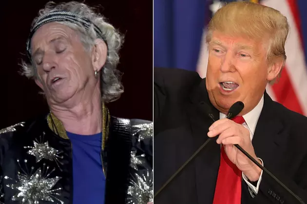 The Night Keith Richards Pulled a Knife Over a Disagreement With Donald Trump
