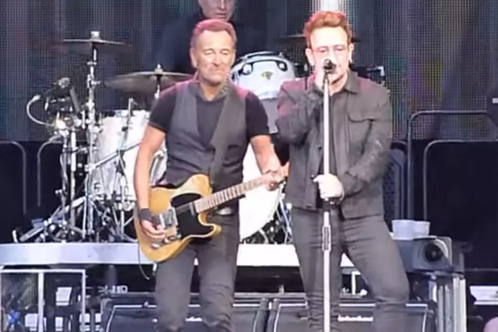 Bono Joins Bruce Onstage