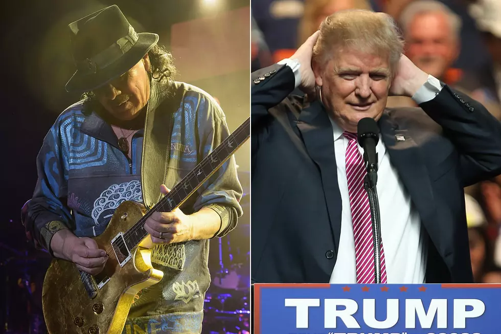 Carlos Santana: 'Stop Trump'