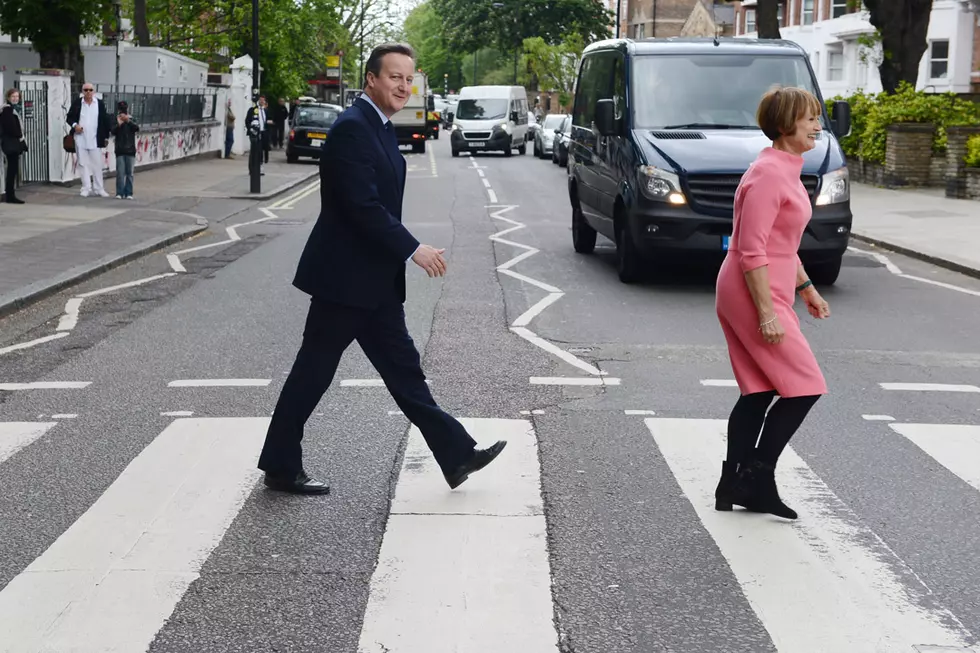 British Prime Minister Mocked for Recreating Beatles’ ‘Abbey Road’ Cover