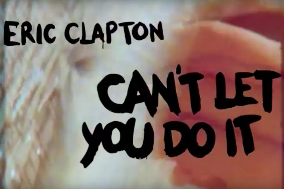 Watch Eric Clapton’s New Lyric Video for ‘Can’t Let You Do It’