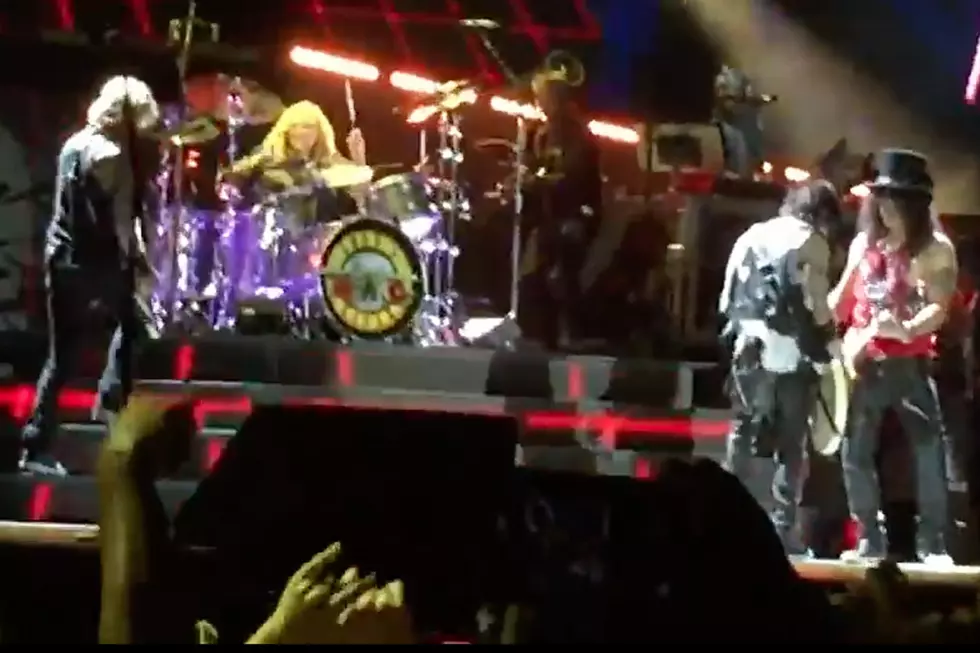 Steven Adler Plays Two Songs With Guns N’ Roses in Los Angeles
