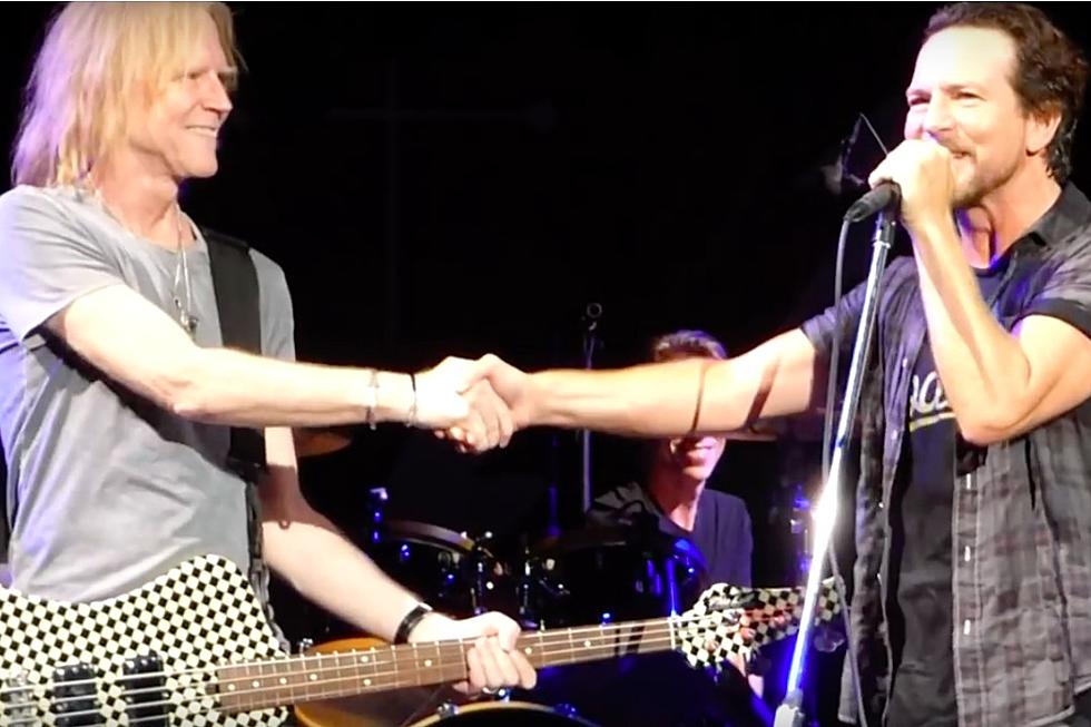 Watch Tom Hamilton Join Pearl Jam to Perform Aerosmith’s ‘Draw the Line’
