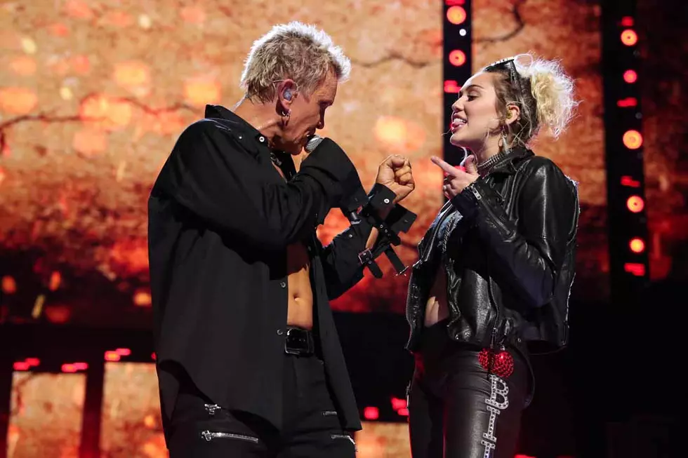Billy Idol + Miley Cyrus Team Up to Perform ‘Rebel Yell’ at iHeartRadio Festival