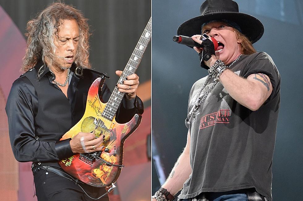 Metallica’s Kirk Hammett Thinks Guns N’ Roses Have Become a ‘Nostalgia Act’