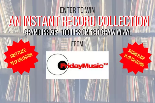 Enter To Win An Instant 100 LP Record Collection From Friday Music