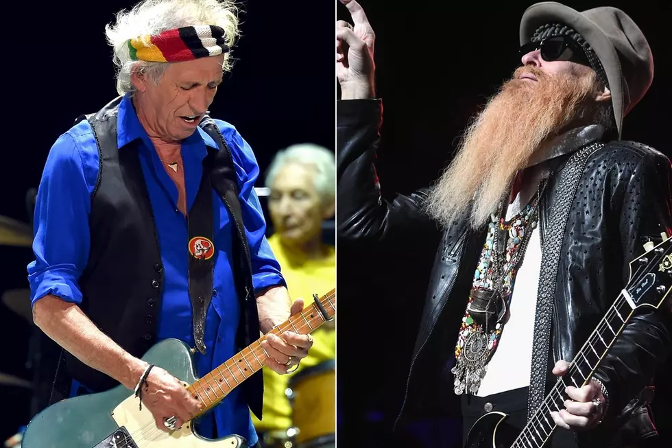 Keith Richards and Billy Gibbons Perform at Merle Haggard Tribute