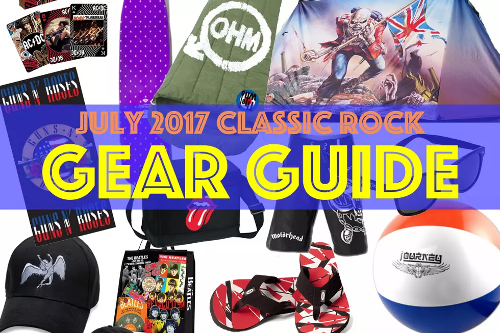 July 2017 Gear Guide: 20 Awesome Items for the Perfect Classic Rock Summer
