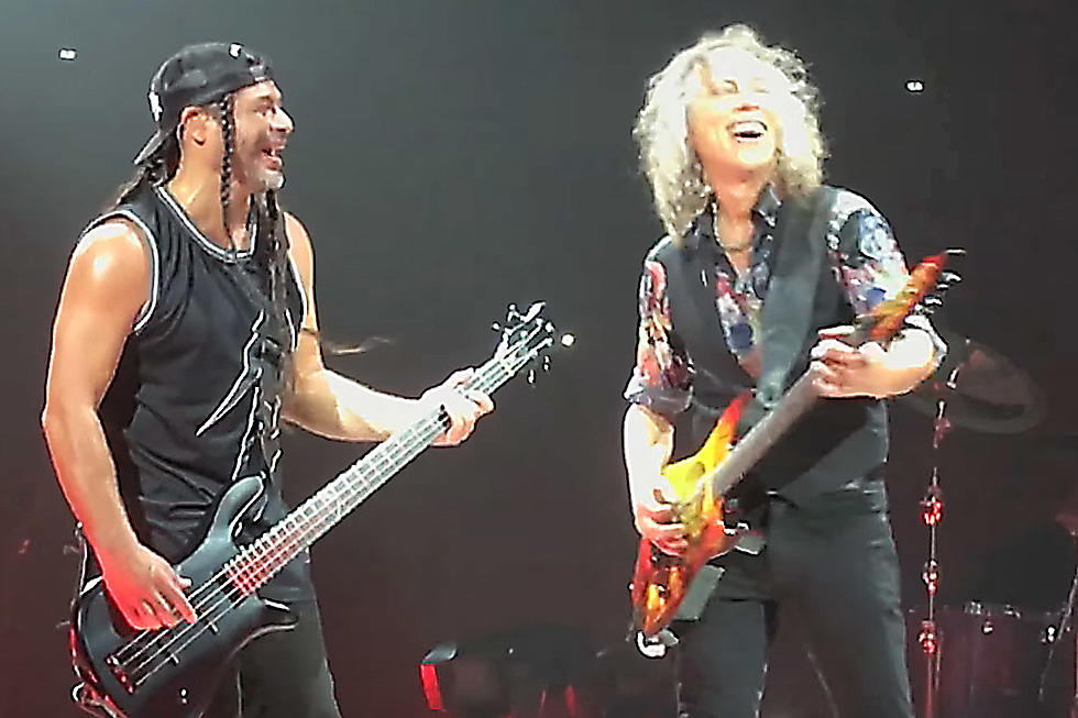 Watch Metallica Perform a Cover of French Rockers Trust’s ‘Antisocial’ in Paris