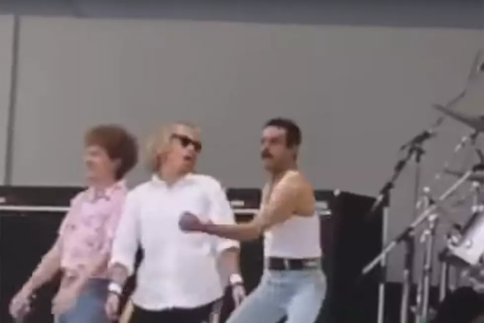 Watch Rami Malek Perform as Freddie Mercury at Live Aid From Upcoming Queen Movie
