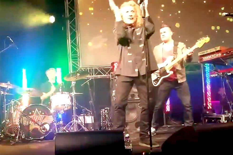 Watch Robert Plant’s Surprise Soccer Party Appearance