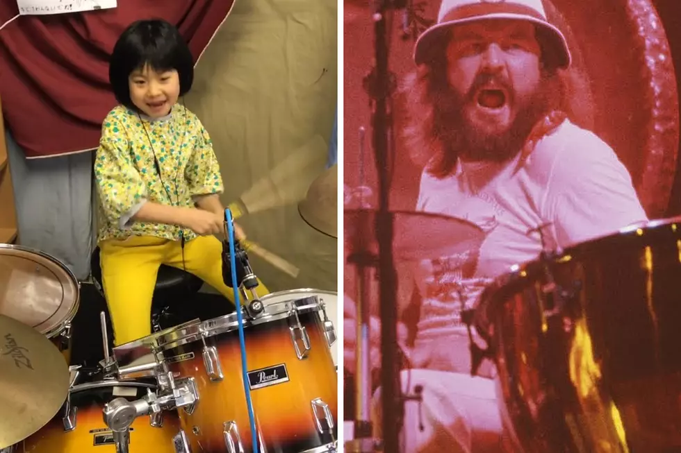 Eight-Year-Old Drummer Nails Led Zeppelin Classic