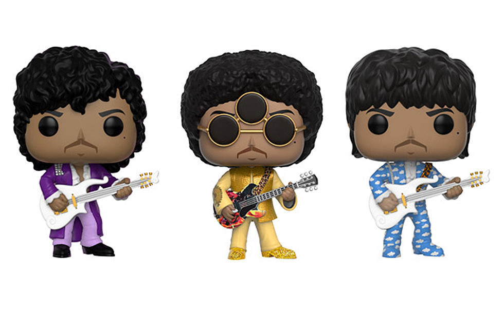 Prince Gets His First Three Funko Pop! Figures