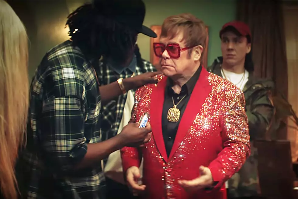Watch Elton John Fail to Rap in New Commercial