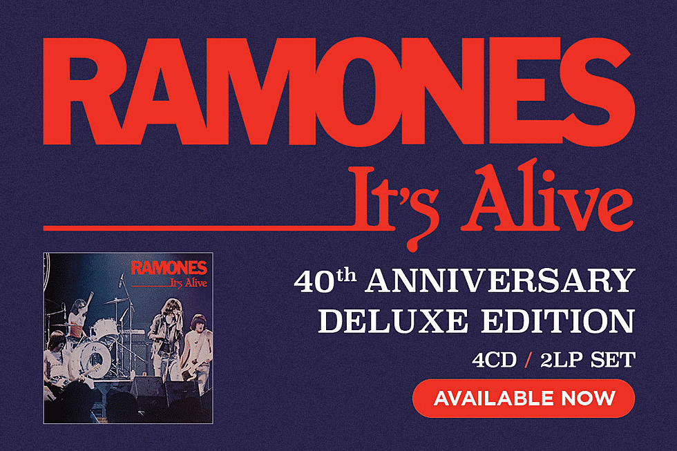 Ramones ‘It’s Alive’ 40th Anniversary Deluxe Edition Available Now From Rhino