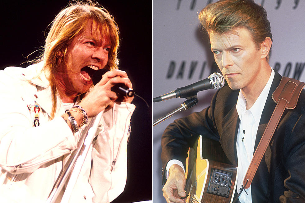 How Axl Rose and David Bowie Bonded After Bondage Battle