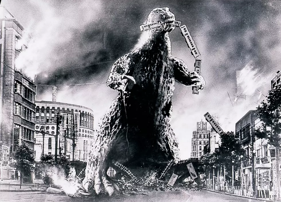 Hazmat Team Responds to a Suspicious Package That Turns Out to Be a Piece of Godzilla’s Skin