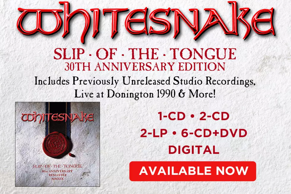 Whitesnake ‘Slip Of The Tongue’ 30th Anniversary Edition Available Now