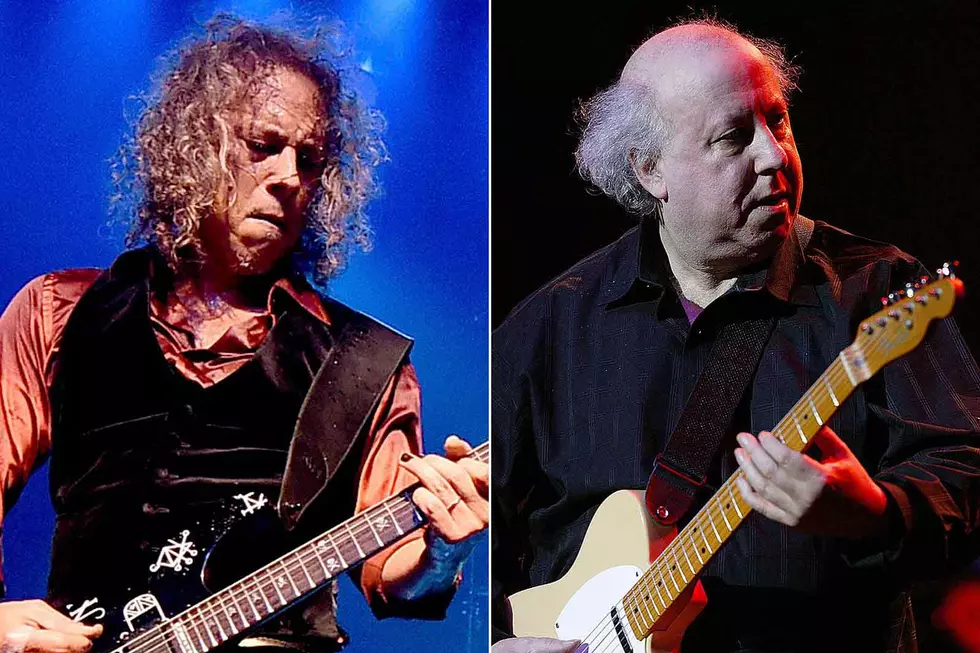 Kirk Hammett Recording With Fleetwood Mac Ex Peter Green