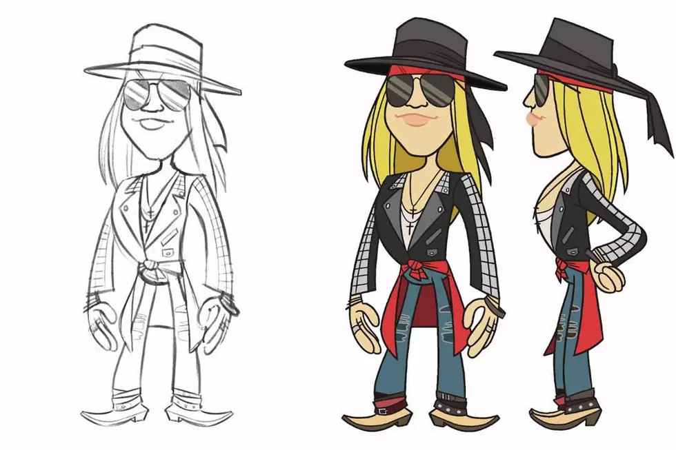 How Axl Rose Was Animated for His ‘New Looney Tunes’ Episode